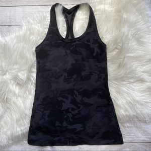 Lululemon Cool Racerback Nulu Tank camo